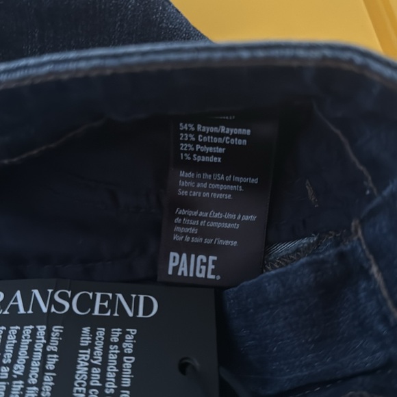 NWT PAIGE Lennox Skinny Jeans - Picture 3 of 5